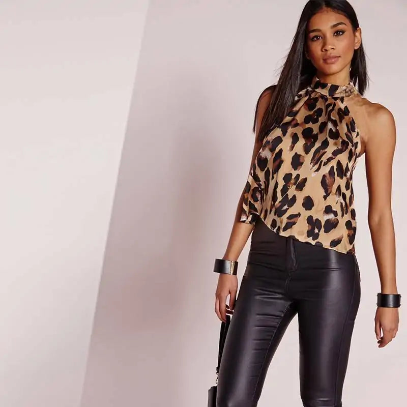 Chic Leopard Women's Tops