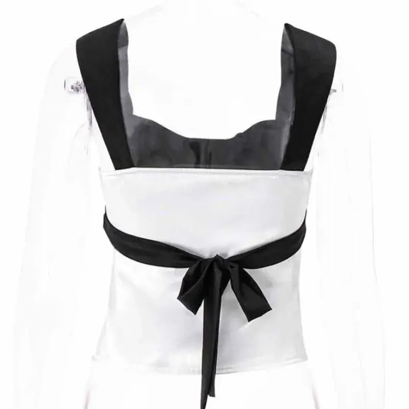 Satin Summer Camisole Crop Tops