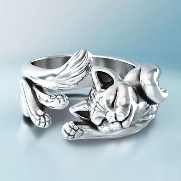 Vintage Daisy Flower Adjustable Size Rings For Women - FabFemina