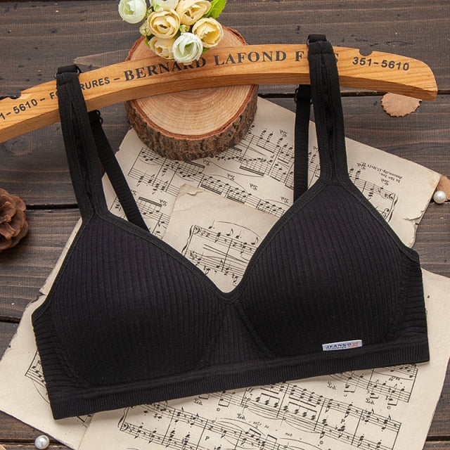 Seamless Vest T-shirt Bra - FabFemina