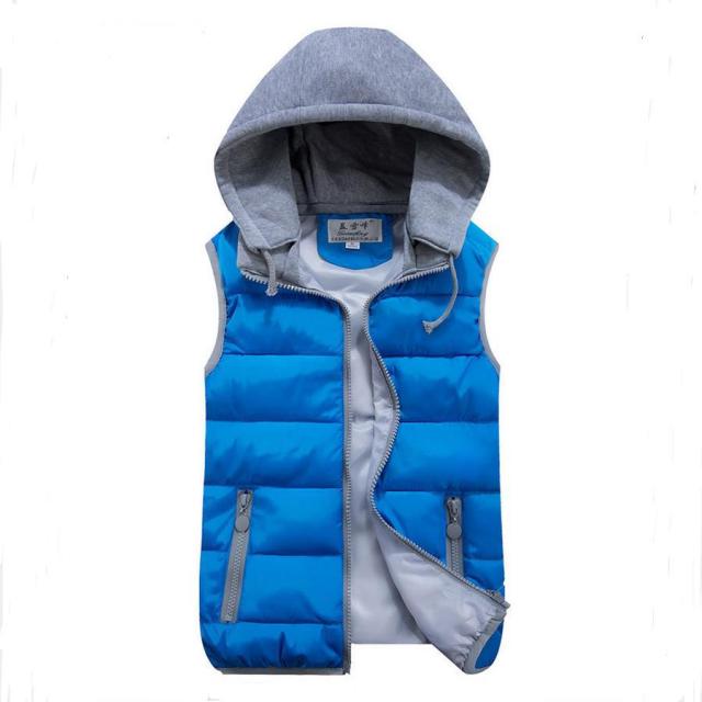 Removable Hooded Thick Cardigan Waistcoats for Female - FabFemina