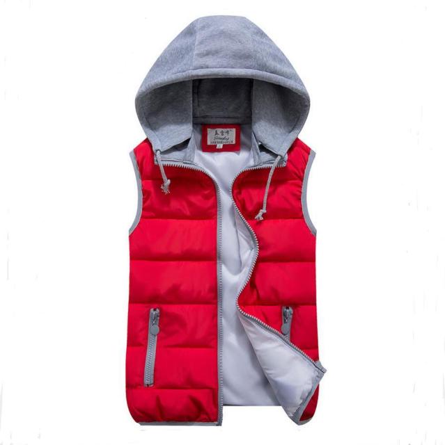 Removable Hooded Thick Cardigan Waistcoats for Female - FabFemina
