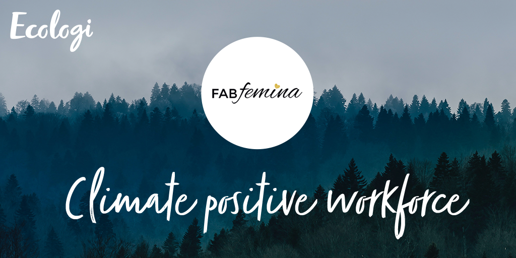 FabFemina is a Climate Positive Workforce. Partnering with Ecologi, we plant 1 tree for every order we receive.