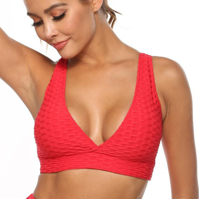 Women Sportswear Butt lifting Shorts & Sports Bras - FabFemina