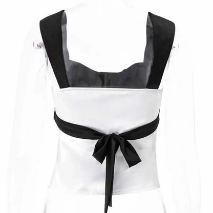 Satin Summer Camisole Crop Tops