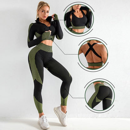 Sportswear Tracksuit Leggings - FabFemina