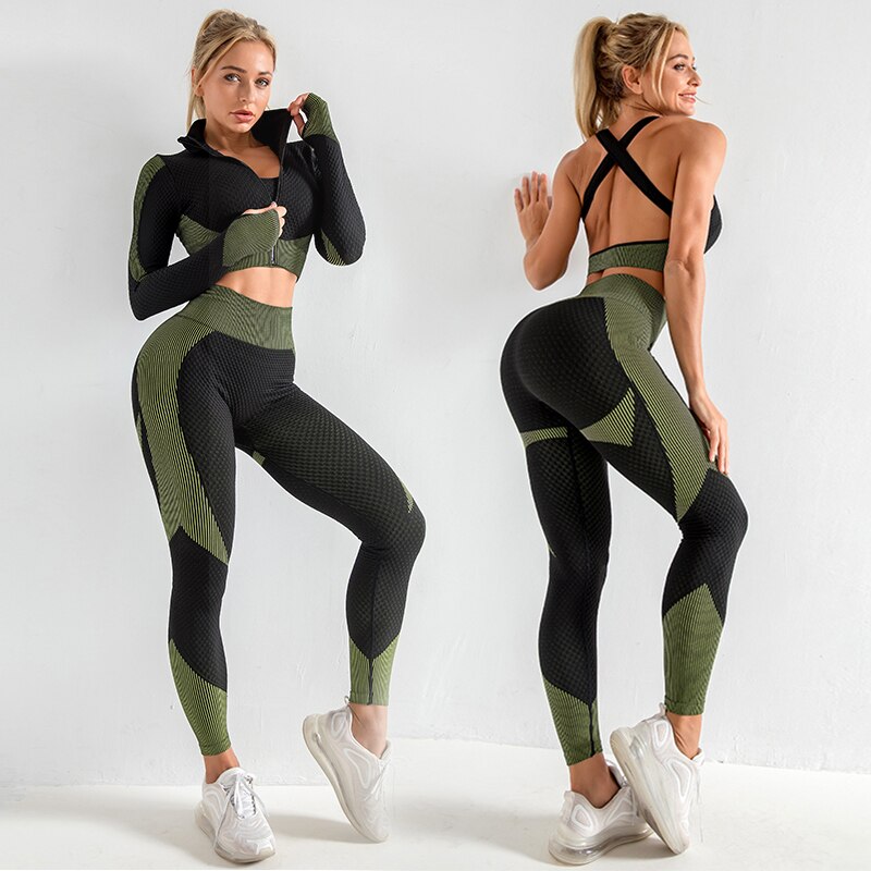 Sportswear Tracksuit Leggings - FabFemina