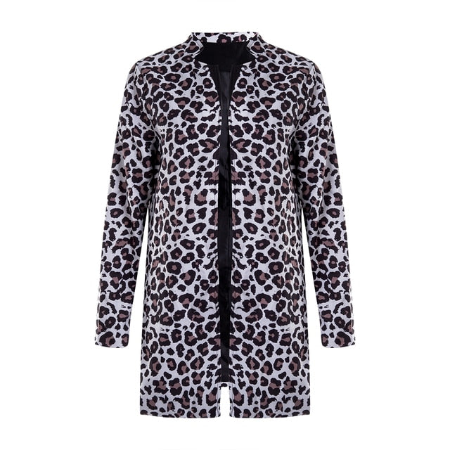 Leopard Printed Winter Warm Jacket for Women - FabFemina